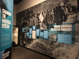 Suffrage Exhibit at Tennessee State Museum