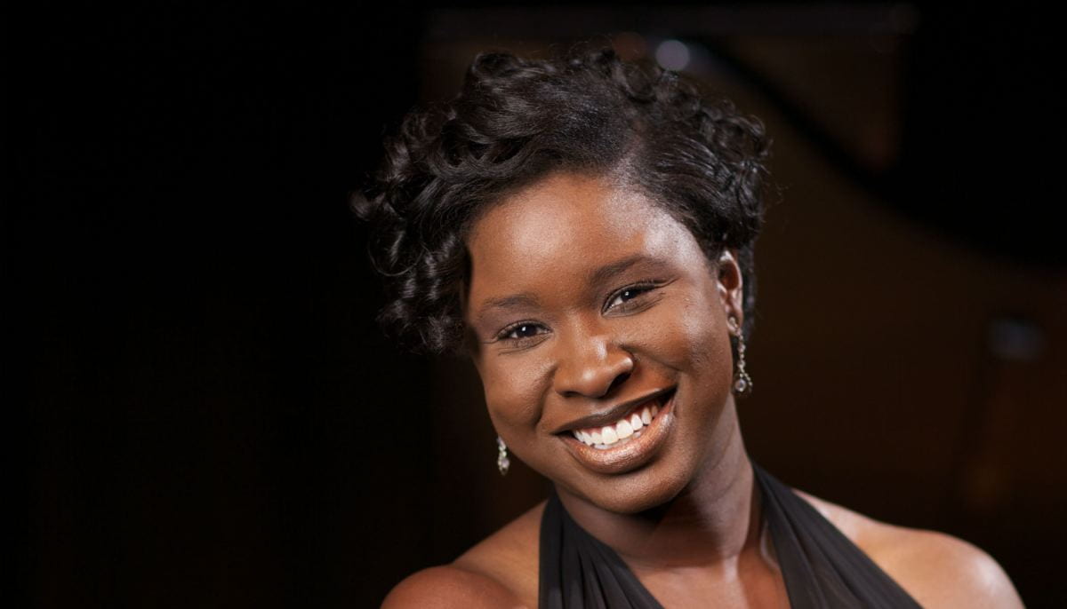 This Sunday, Artina McCain, Coordinator of Piano Studies with the Rudi E. Scheidt School of Music, will perform a series of works from composers like Errolyn Wallen, Jacqueline Hariston, Lena McLin, Margaret Bonds.