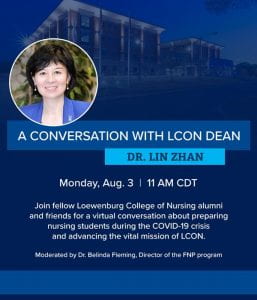 Conversation with LCON Dean, Dr. Lin Zhan